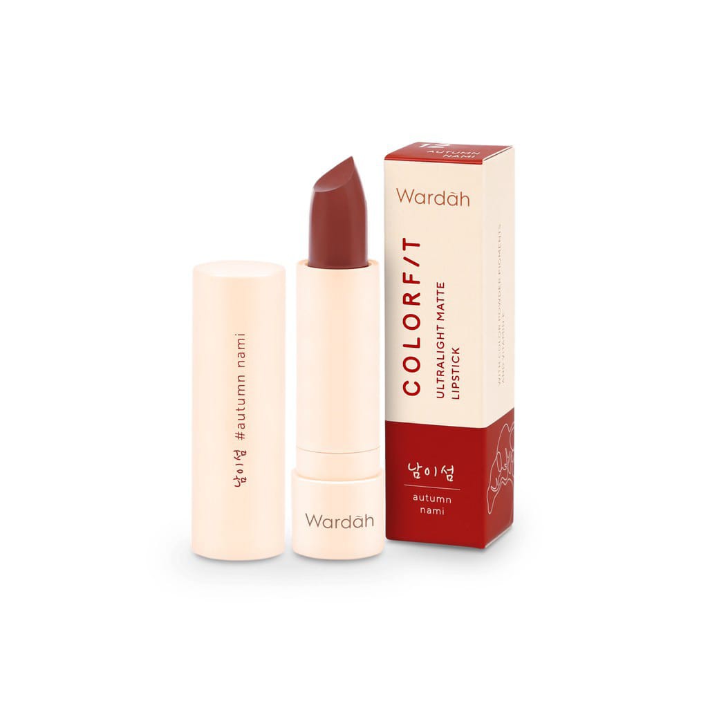 Wardah Colorfit Ultralight Matte Lipstick Korea Edition ~ Original 100%