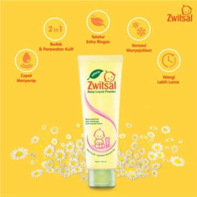Zwitsal Baby Liquid Powder / Bedak Bentuk Lotion Bayi Zwitsal