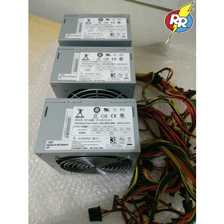 PSU Power Suplay PC Merk POWER MAN 450 Watt ada kabel PCI e 1x6 pin VGA