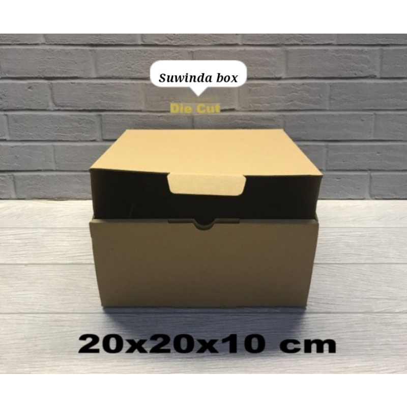 

Kardus uk. 20x20x10 cm.... box karton model pizza untuk aksesoris-dll