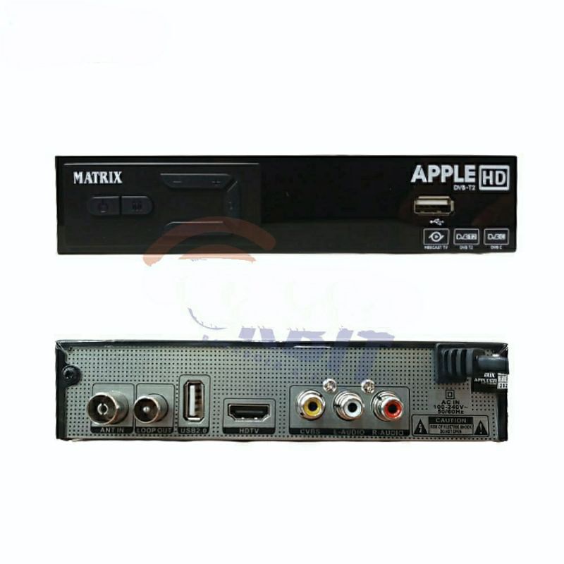 Stb set top box receiver tv digital matrix apple hd