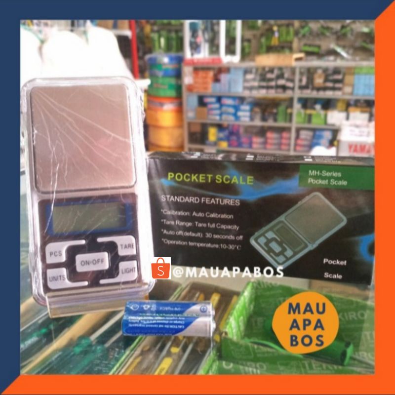 Timbangan Emas Mini Digital Pocket 500/0.1 gram