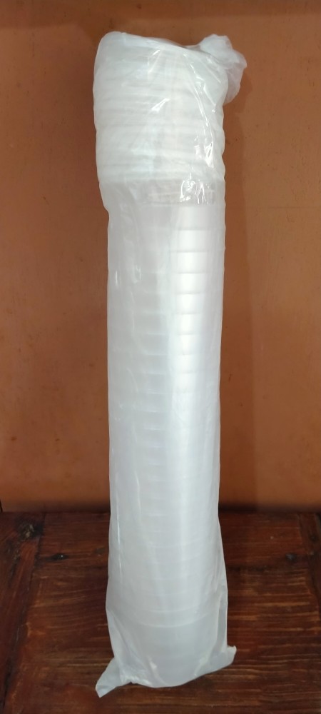 Gelas Puding Ps/dessert Cup + Tutup Merek Fim Harga 1 Roll Isi 25 Pcs