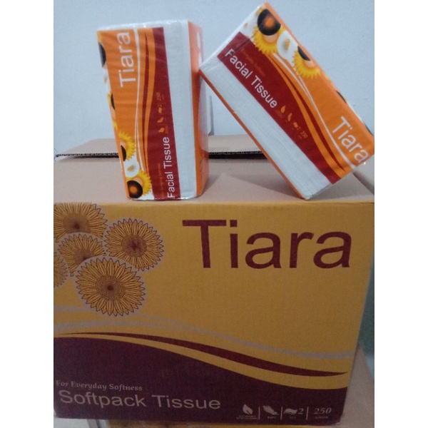 TIARA Facial Tissu 250's free spons cuci piring