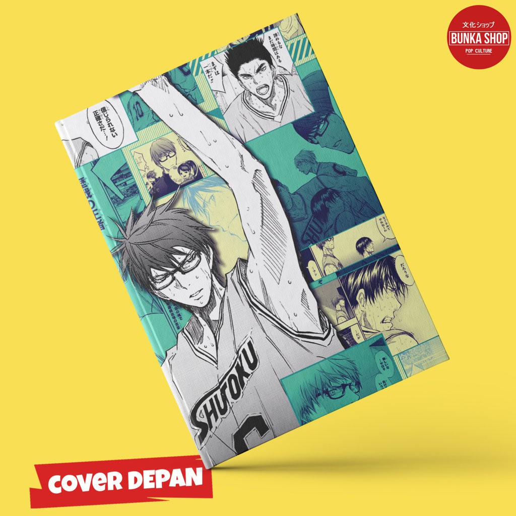 

Note Book Anime Kuroko no Basuke Midorima Hardcover A5 Buku Tulis Catatan Note Agenda Planner Jurnal