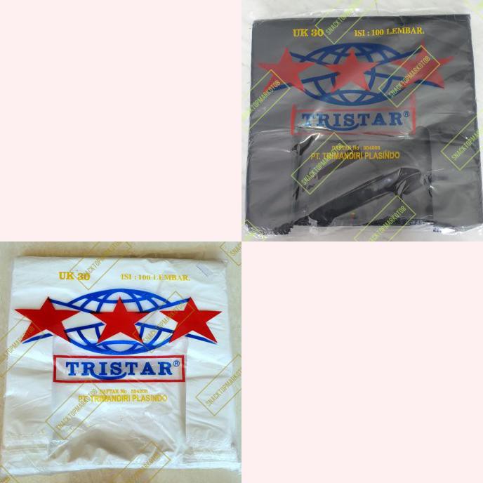

Paling Dicari] Kantong Kresek 30X55Cm Tristar 100 Lembar - Random