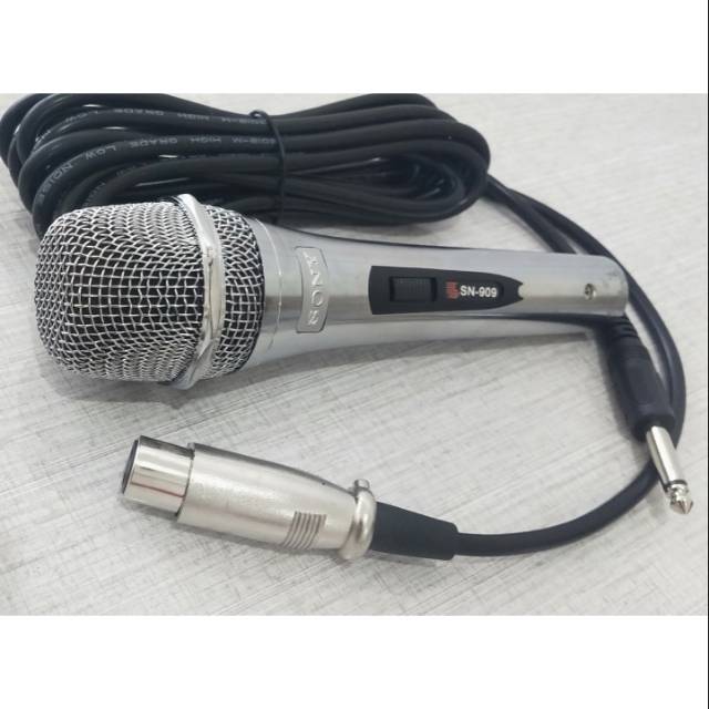 mic kabel full metal sn-909s sn-909 sn 909s sn 909 sn909s / sn909 bagus microphone mik karaoke