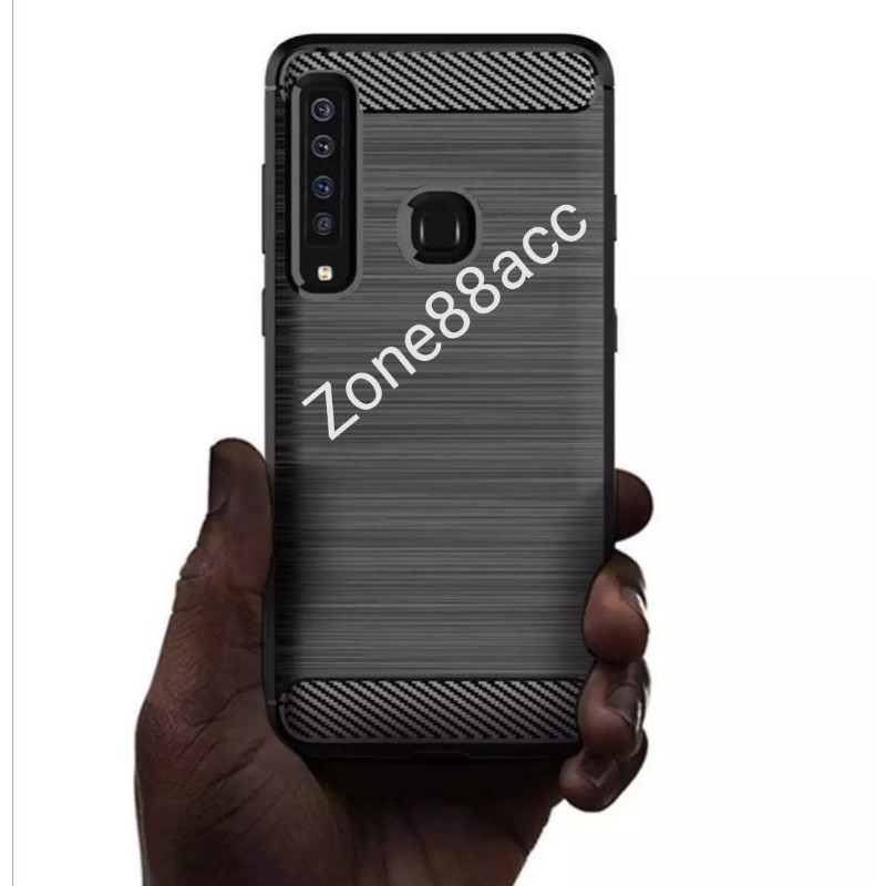 SAMSUNG A9 2018 A920 A9S Silicon Case Softcase Ipaky Carbon Cover Casing