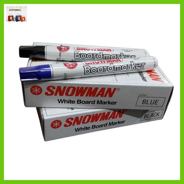 

Silutala- Spidol Whiteboard Snowman Bg-12 Marker -Ori.