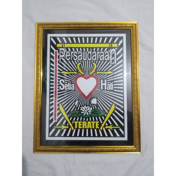 pigura Logo PSHT ukuran besar (12 R)