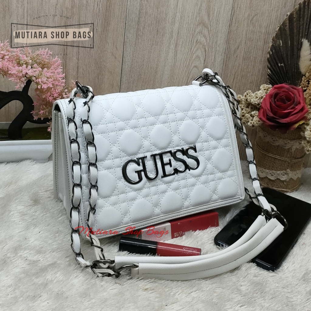 MSB-NEW!! TERBARU TAS SELEMPANG WANITA GUESSBONBON MEWAH TERKINI