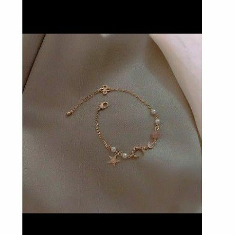 gelang liontin cantik - gelang tangan fashion - gelang wanita berlian