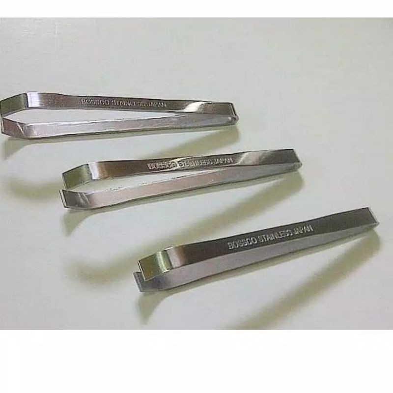Pinset bulu mata/Pinset cabut bulu stainless