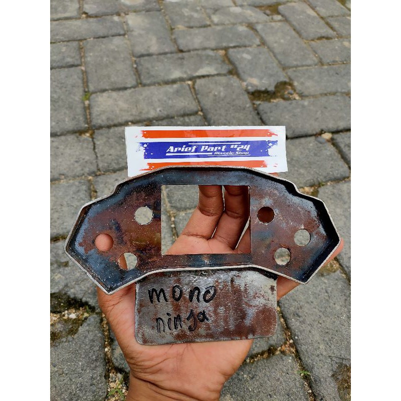 dudukan spido ninja mono pangkon spido mono ninja mono cover spido ninja mono handmade perisi detail