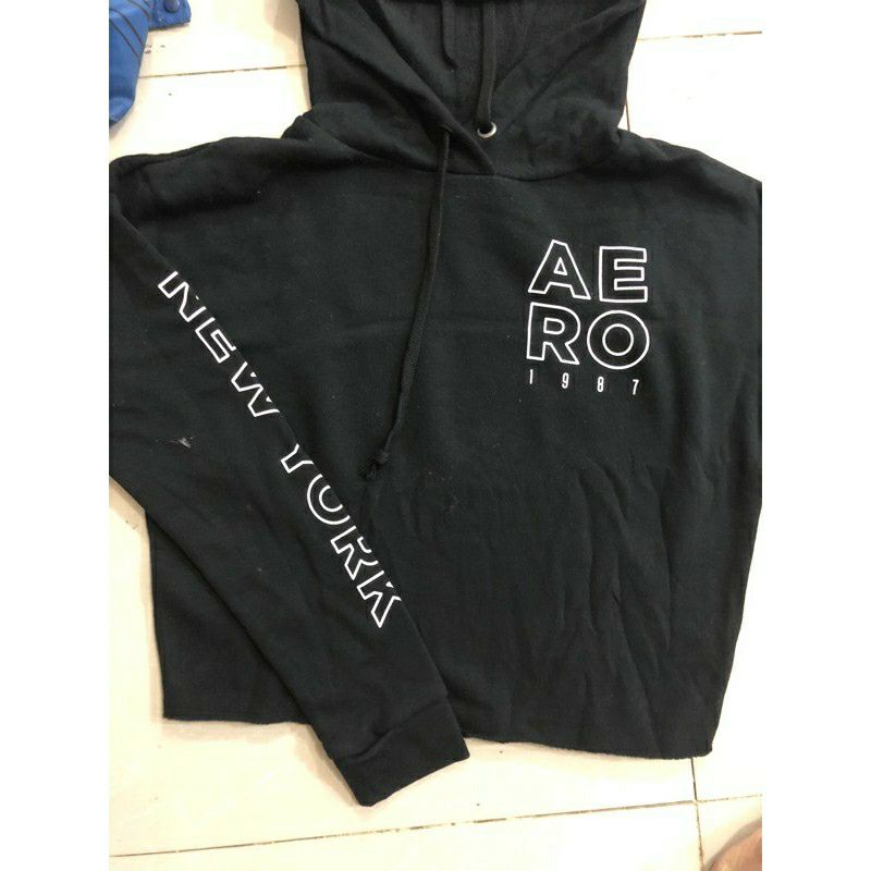Aeropostale Athletic Crop Hoodie