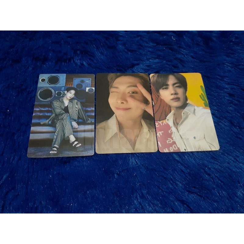 [READY] OFFICIAL LUCKY DRAW RM JIN JUNGKOOK BE DELUXE ROUND 1 SIT VERTICAL R2 M2U GRAMMY BUTTER ALBU