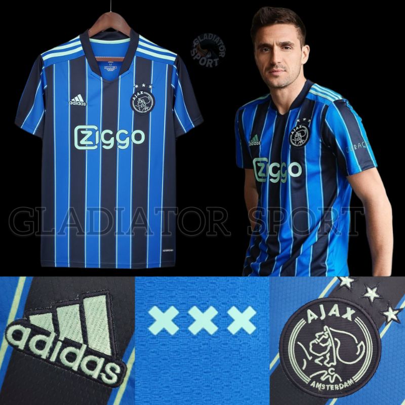 Jersey Ajax New Away 2021-2022 Grade Original