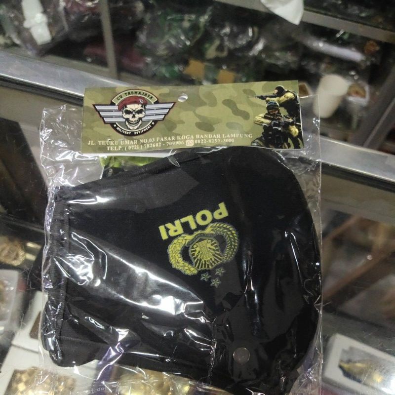 masker tni polri model ventilator