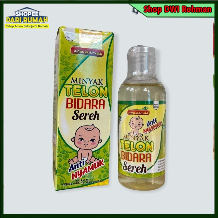 [ORIGINAL] Minyak Telon Bidara Sereh 60ml