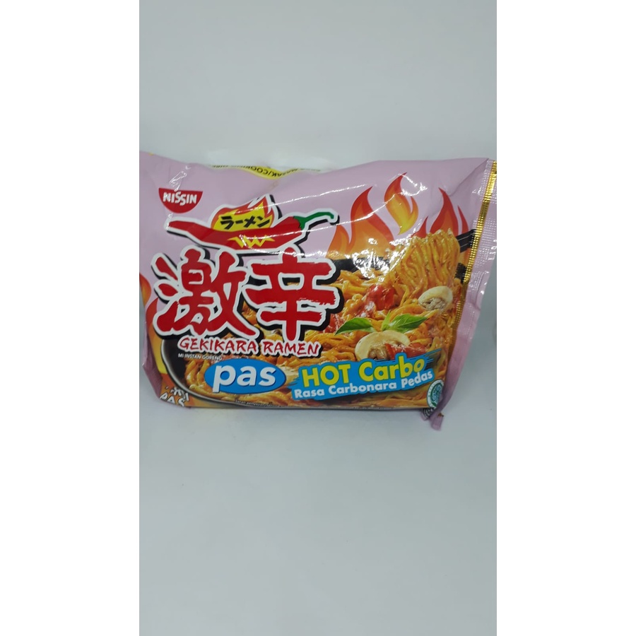 Jual Nissin Gekikara Ramen Pas Rasa Hot Carbonara 81gr Shopee Indonesia