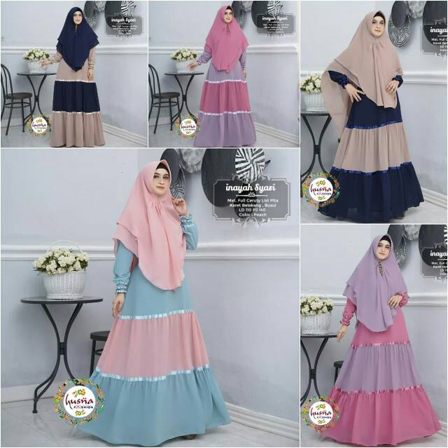 Best seller  Gamis Inayah Syari