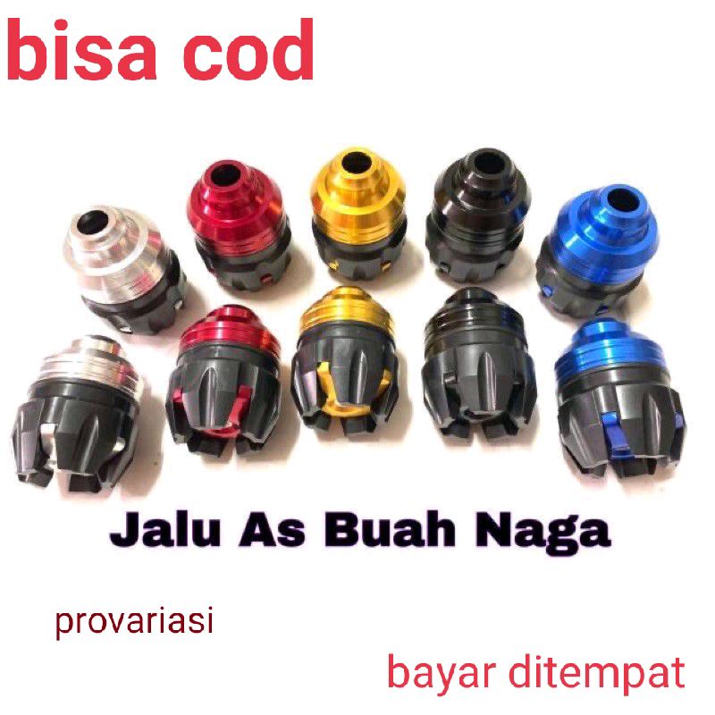 Jalu as Roda depan buah naga CNC aerox pcx Nmax Dll UNIVERSAL