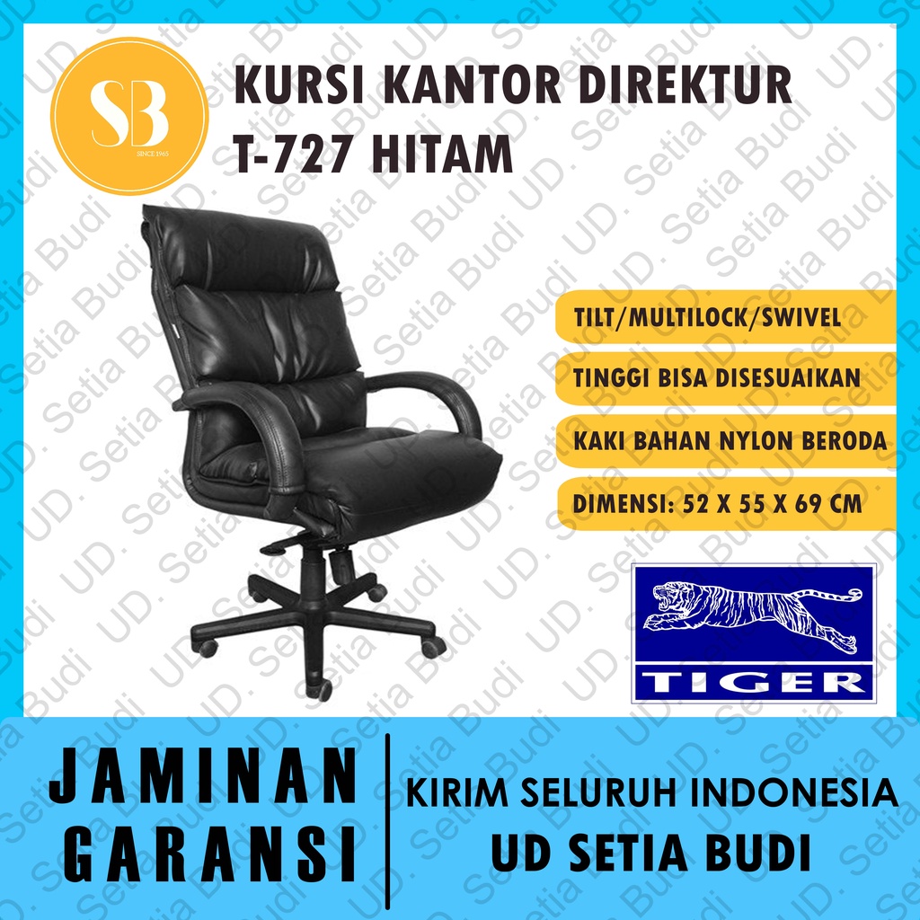 Kursi Kantor Direktur Hidrolis Tiger T-727