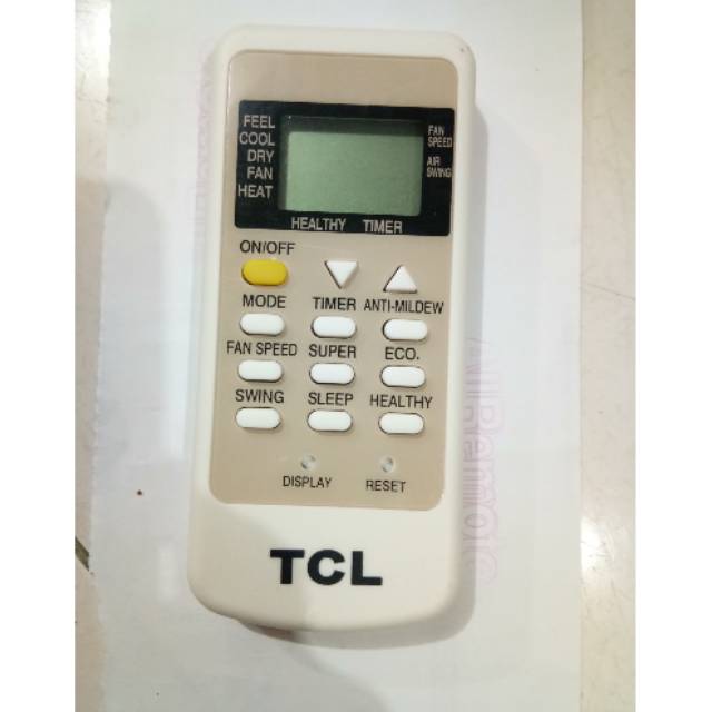 REMOT REMOTE AC TCL ORI ORIGINAL ASLI KW