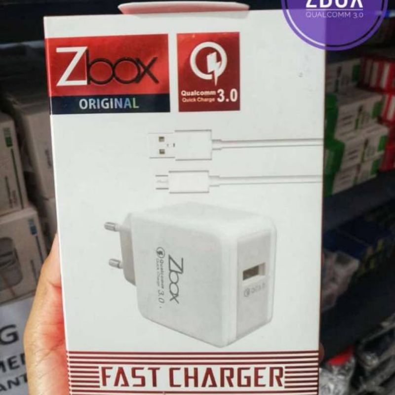 [Z-BOX] QC3.0 CHARGER MICRO USB FAST CHARGER