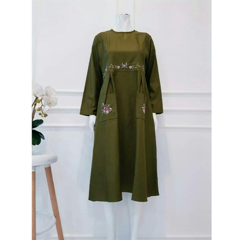 Long Tunik Edness Kayla Mix Sulam