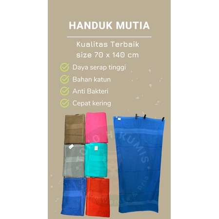 handuk mutia besar
