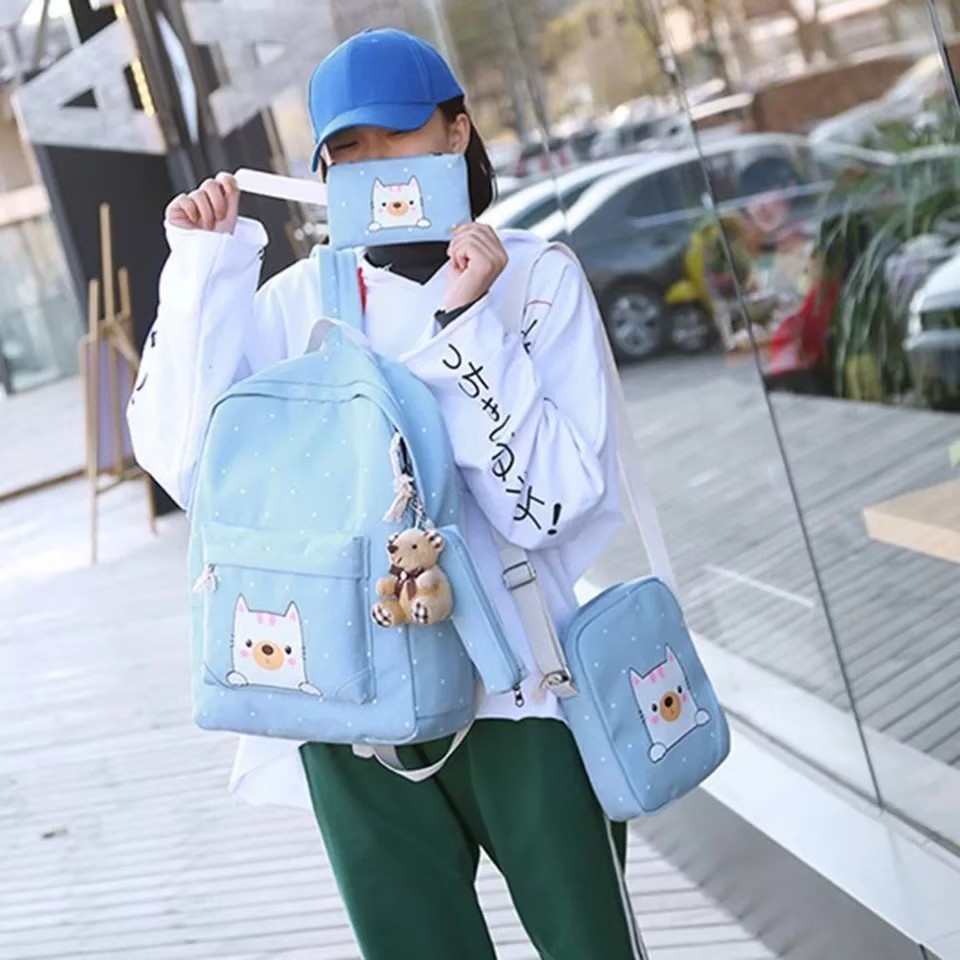 [TAS RANSEL BACKPACK FASHION IMPORT WANITA] Tas Wanita 5in1