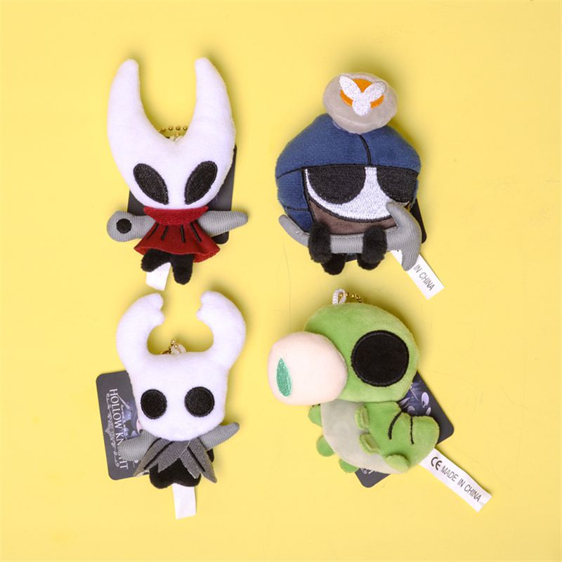 Game Hollow Knight Cosplay Doll Toy Plush Dolls Kids Gift Keychain Pendant Accessories