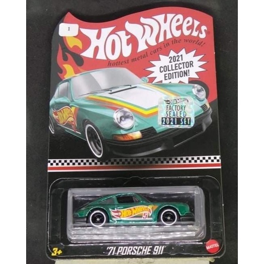 LIMITED! MAIL IN Factory Sealed 2021 | Diecast Hot Wheels 71 PORSCHE 911 Mobil Mainan Anak FS HW Hotwheels