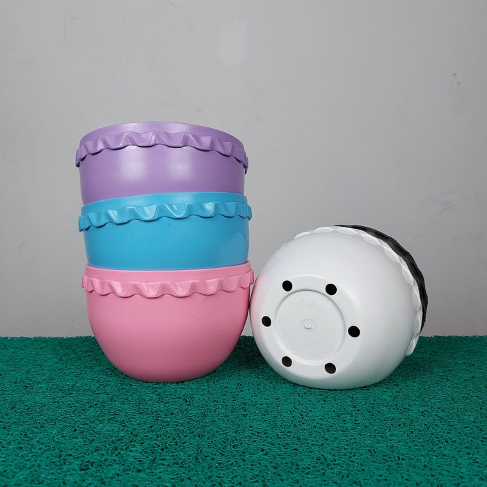 Pot Dinding Pot Tempel Pot Tembok RENDA MINI Pot Kecil Vertical Garden Tanaman Bunga Hias