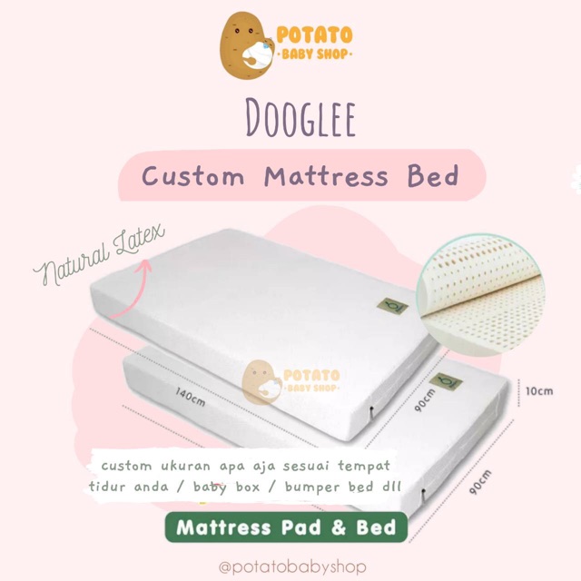 Dooglee Mattress Pad &amp; Bed ( Ready &amp; bisa custom size Matras Dooglee)