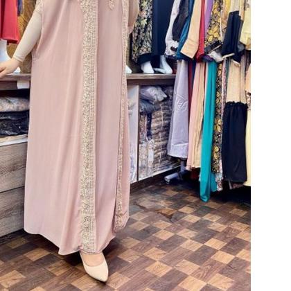 [] [)- KAFTAN GAMIS SELENA FREE TURBAN -KAFTAN PESTA MEWAH-KAFTAN GAMIS -KAFTAN MEWAh TERBARU-GAMIS 