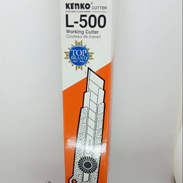 (NCS) Handy Cutter Kenko L-500 Pemotong Silet Kater Cuter Besar 15 cm L 500 L500 EXSIS
