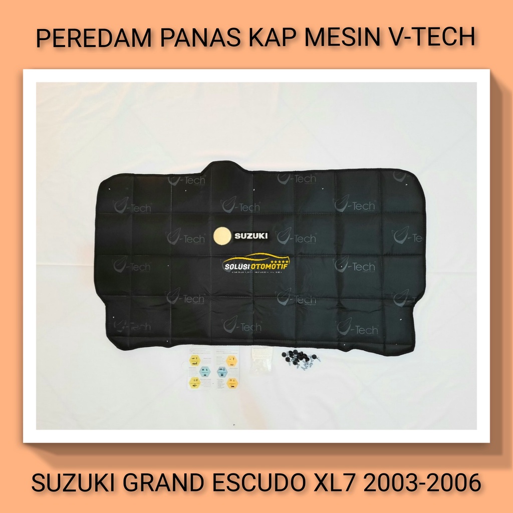 SUZUKI GRAND ESCUDO XL7 2003-2006 Peredam Panas Kap Mesin Aksesoris Variasi Mobil VTECH Ori