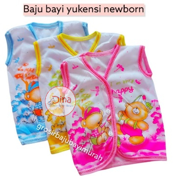 6 PCS baju bayi atasan KUTUNG DIO SIIP  bayi baru lahir