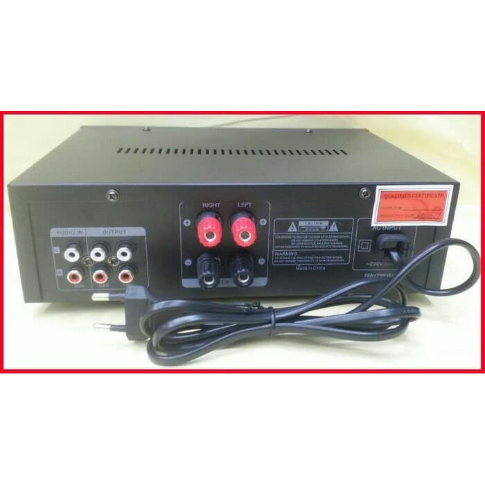 Paket Soundsystem Mini Karaoke Speaker BMB   Amplifier TL 1688