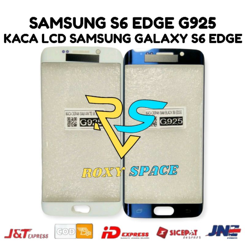 Kaca Lcd Samsung Galaxy S6 Edge G925 Kaca Depan Kaca Touchscreen Touch Screen Layar Sentuh Glass Lcd