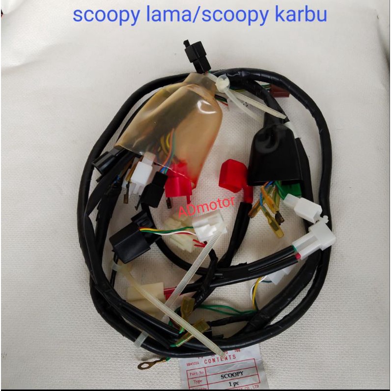 kabel body honda scoopy karbu scoopy lama KYT