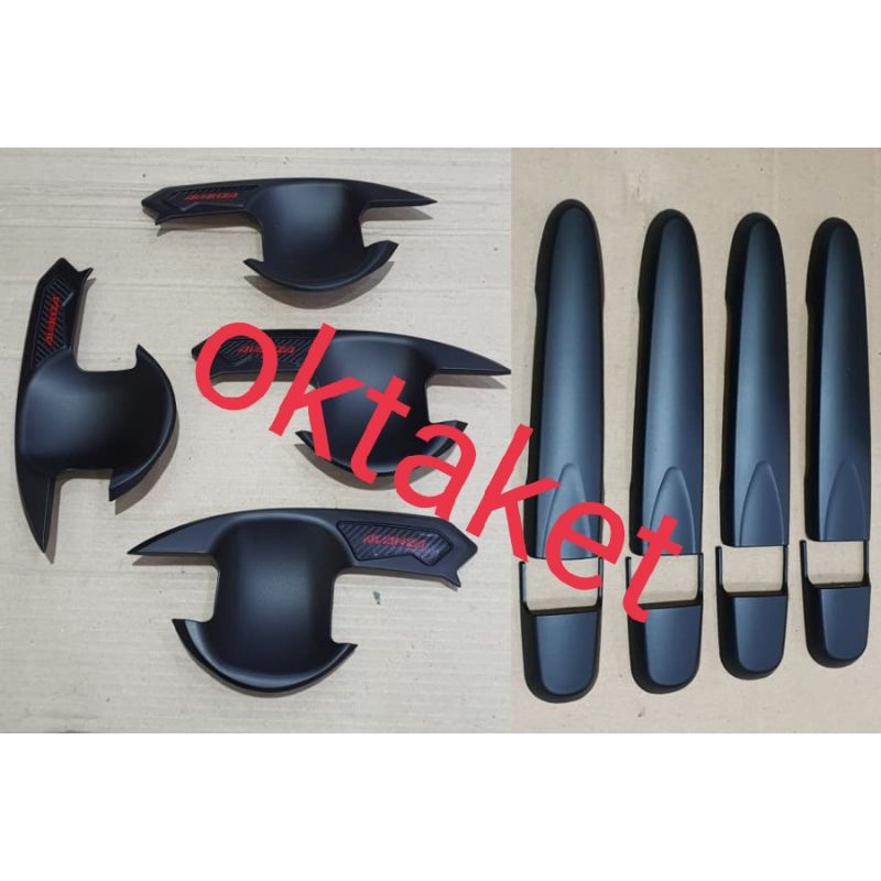 paket outer handle Avanza Xenia 2012 2016 2019 hitam chrome