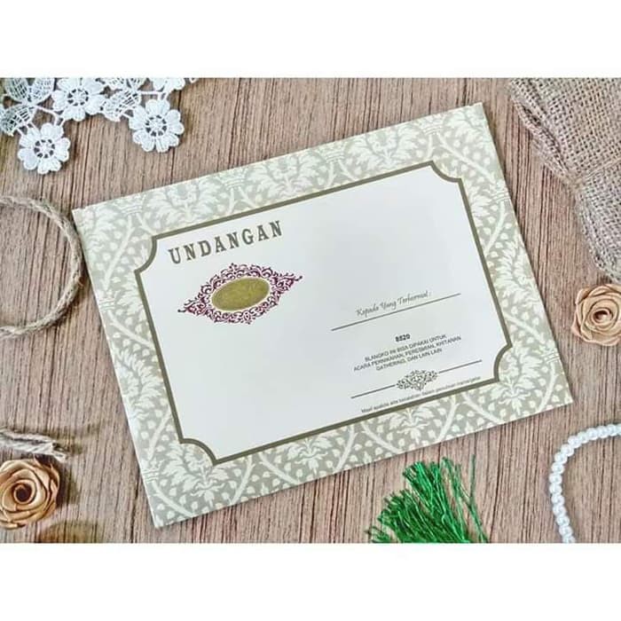 Undangan Pernikahan I Erba 8820