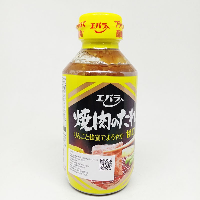 

EBARA YAKINIKU NO TARE MILD A102M 300 GR