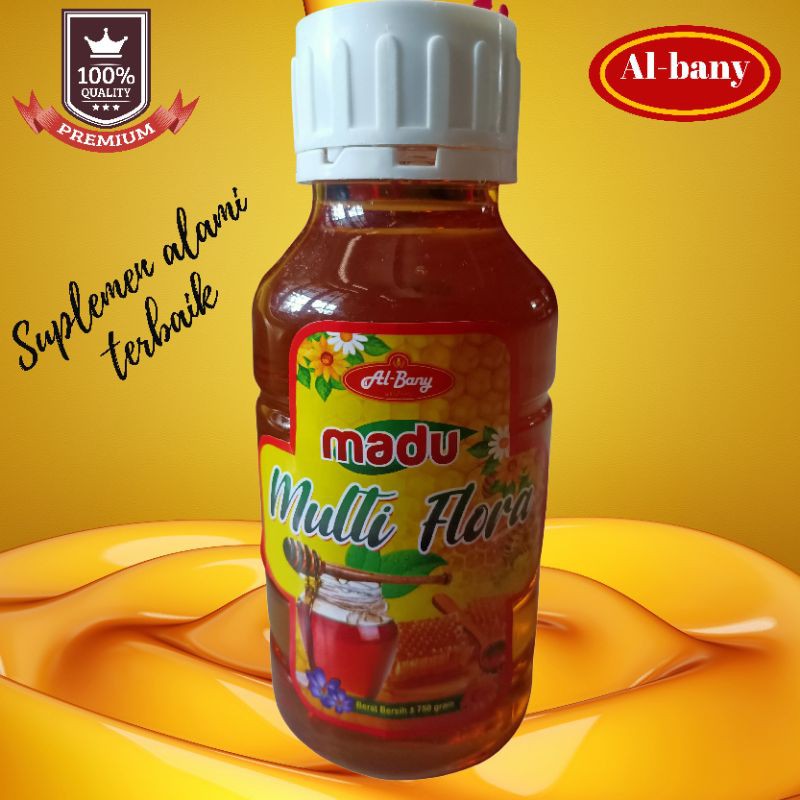 Madu Hutan  Multi Flora Albany isi 1500 gr Bee Pollen &amp; Royal Jelly