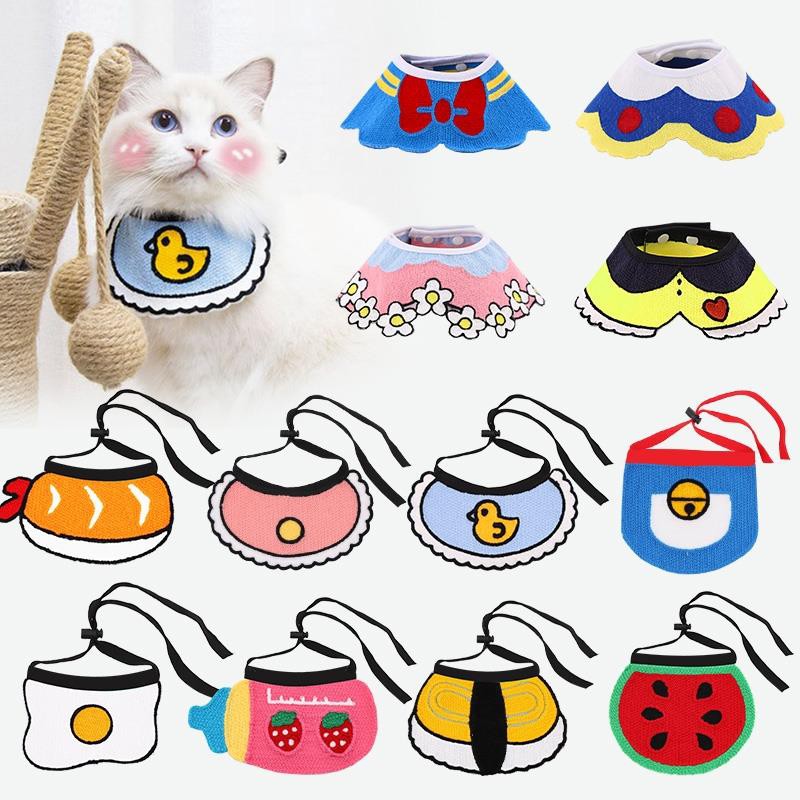 Bib / Slabber / Handuk Air Liur Untuk Anjing dan Kucing Stylish