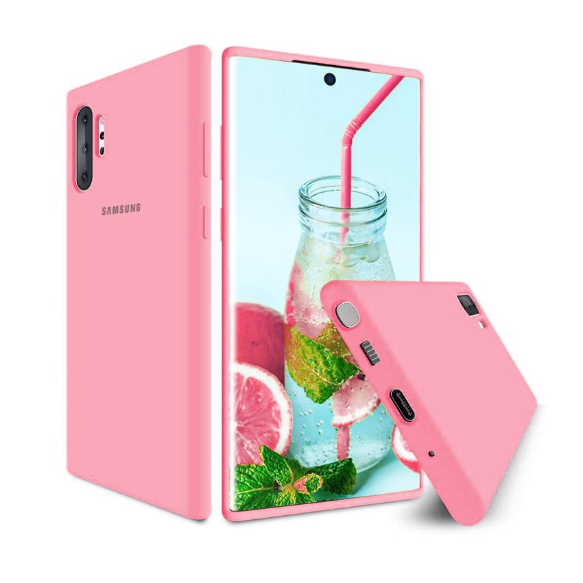 Soft Case Samsung Galaxy Note 10 Note 10 Plus Note 10 Lite Liquid Silikon Slim Skin Candy Macaron Bludru