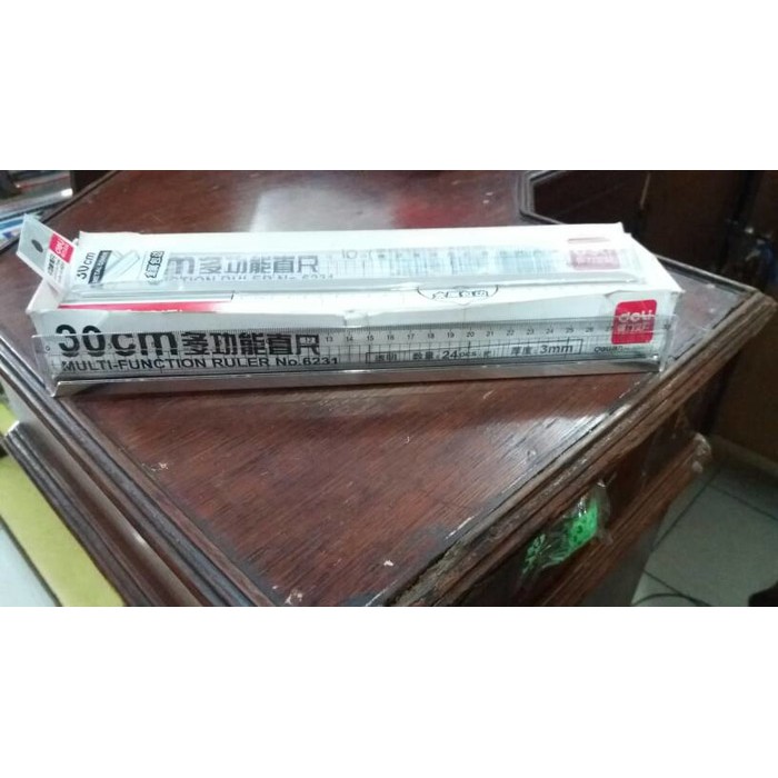 

Penggaris 30 cm metal cover